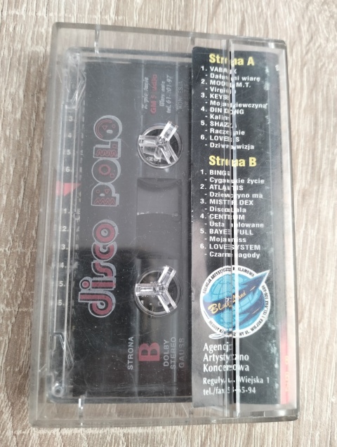 Kaseta magnetofonowa Disco Polo