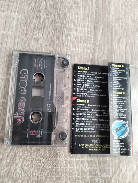 Kaseta magnetofonowa Disco Polo