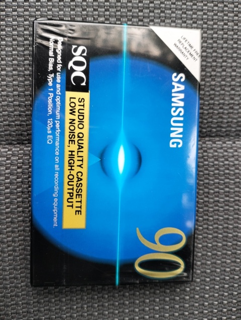 Kaseta magnetofonowa Samsung nowa w folii