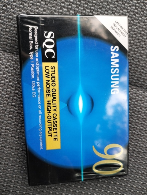 Kaseta magnetofonowa Samsung nowa w folii