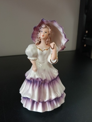 Kolekcjonerska figurka Dama z parasolką Jan Jezela