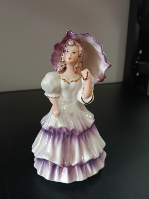 Kolekcjonerska figurka Dama z parasolką Jan Jezela