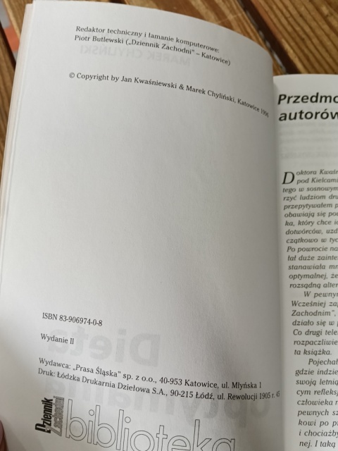 Książka Dieta optymalna