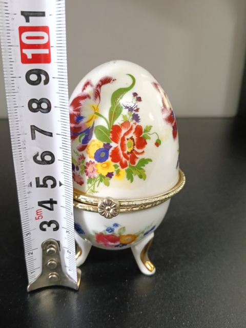 Szkatułka puzderko a'la jajko Faberge