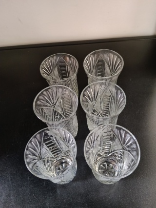 Szklaneczki PRL 250 ml