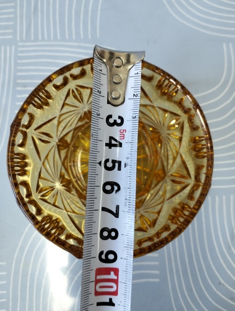 Wazonik tealight szkło vintage